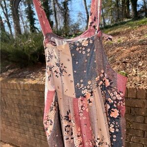 Patchwork Floral Romper! Perfect for summer